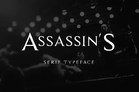 Assassin font