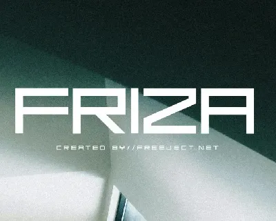 Friza font