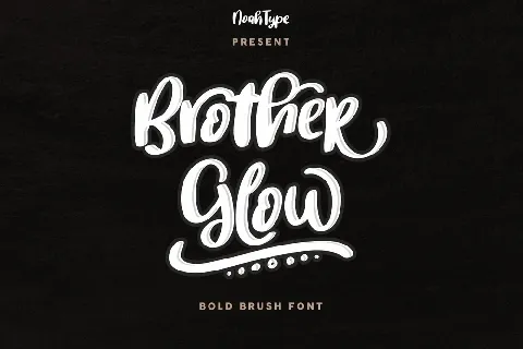 BrotherGlow font