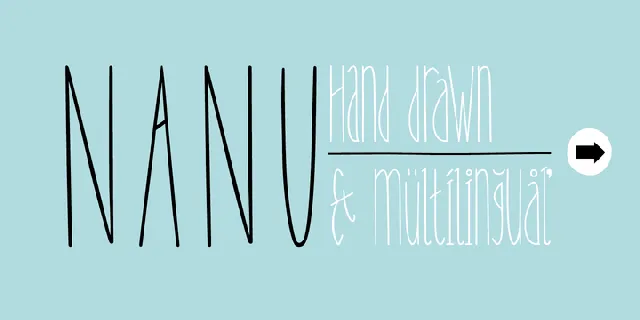 Nanu font