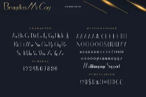 Brayden Mccoy font