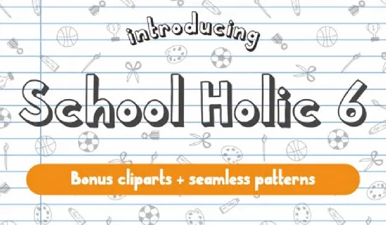 School Holic font