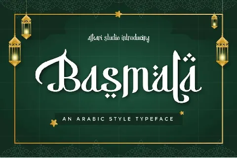 Basmala font