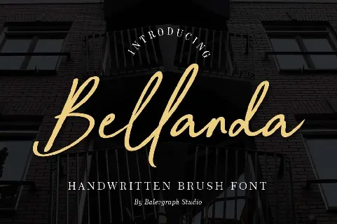 Bellanda font