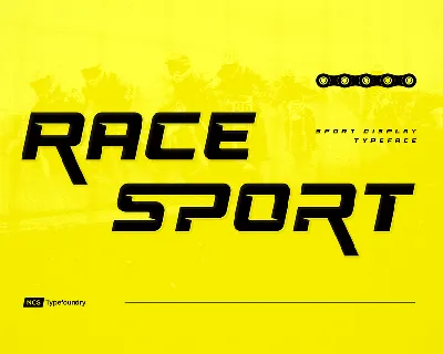 Race Sport font