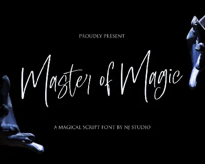 Master of Magic font