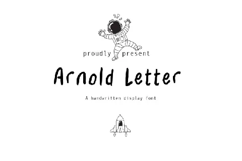 Arnold Letter font