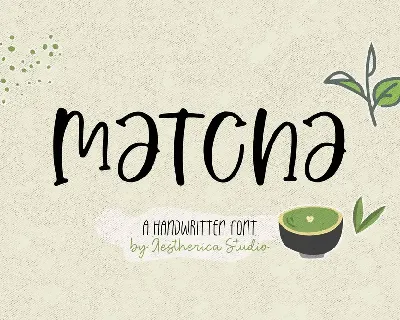 Matcha font