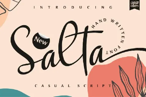 Salta Script font