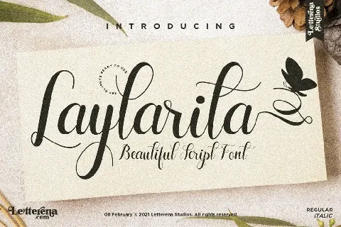 Laylarita font