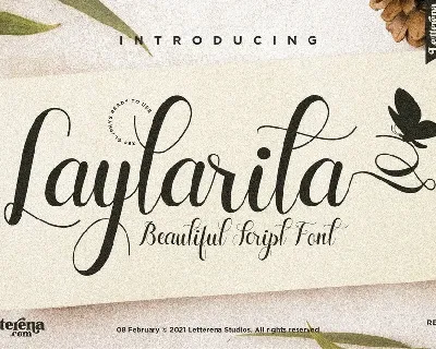 Laylarita font