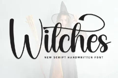 Witches Script font