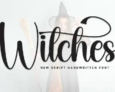 Witches Script font