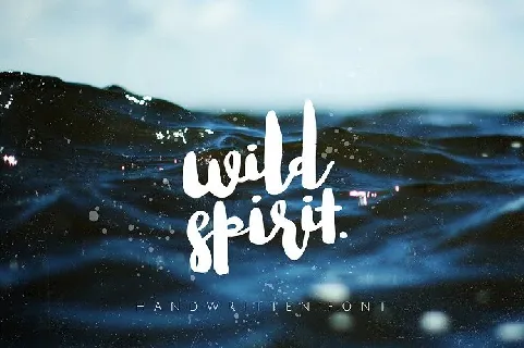 Wild Spirit font