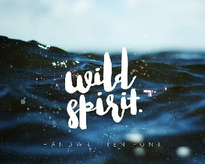 Wild Spirit font