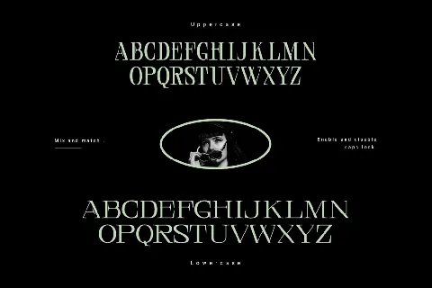 Central Display DEMO font