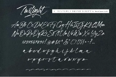 Twilight font