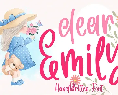 Dear Emily font