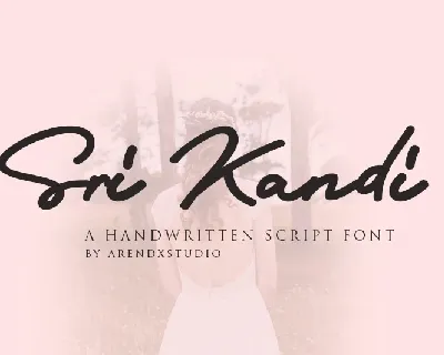 Sri Kandi Script font