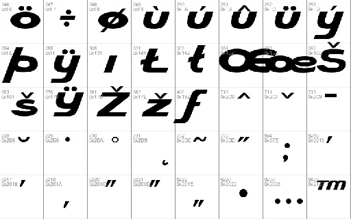 Musieer font