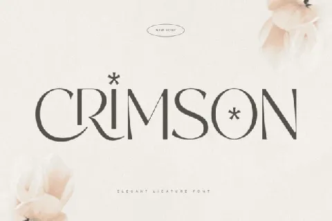 Crimson font