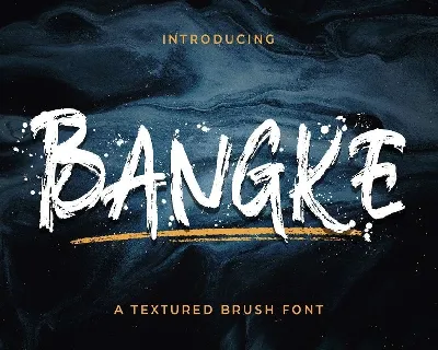 Bangke font