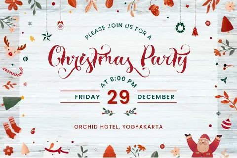 Christmas Celebration font