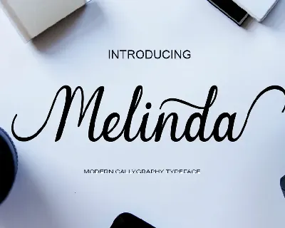 Melinda font