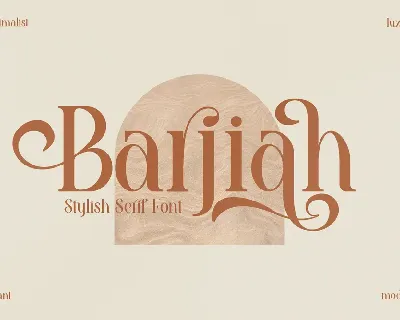 Barjiah font