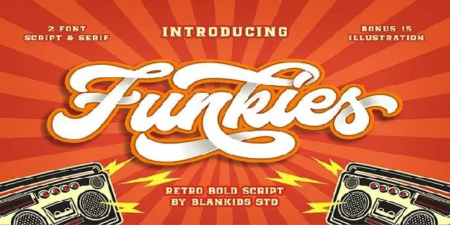 Funkies font