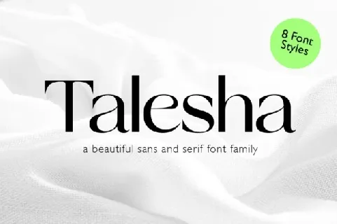 Talesha font
