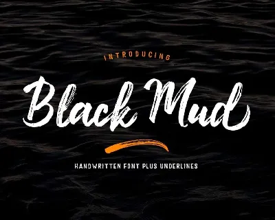 Black Mud font