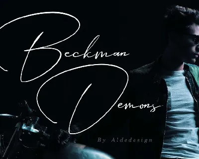 Beckman Demons font