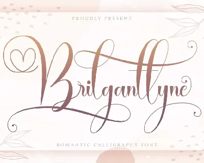 Brilganttyne font