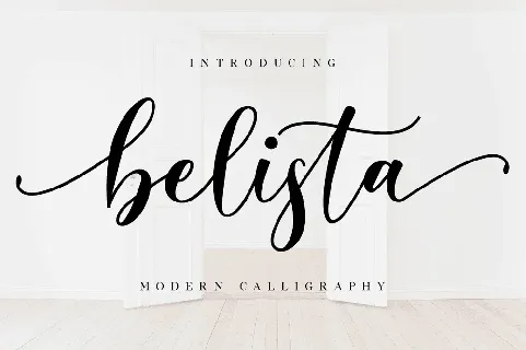 Belista font