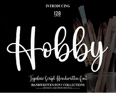 Hobby font