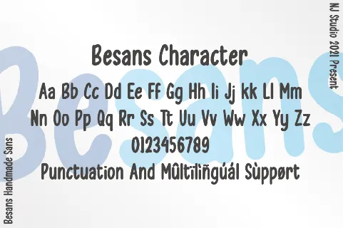 Besans font