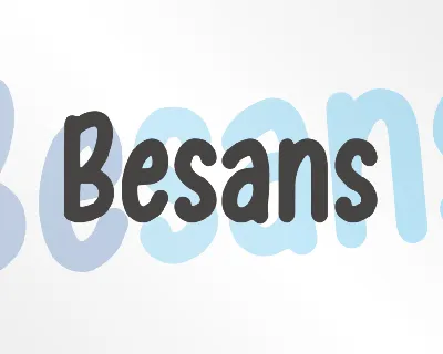 Besans font