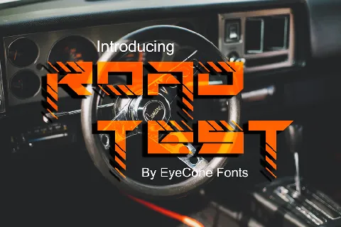 Roadtest font