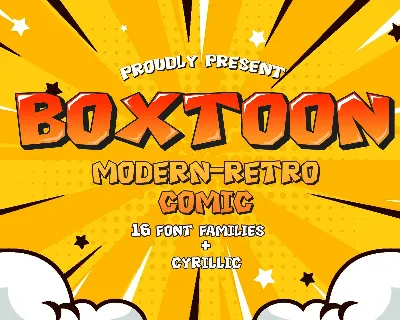 Boxtoon font