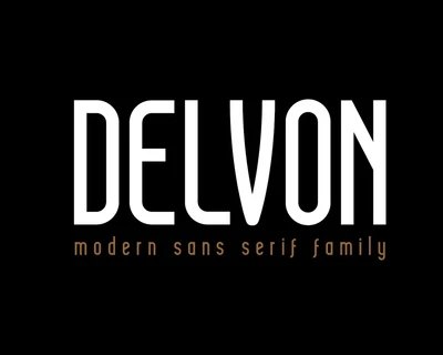 DELVON DEMO font