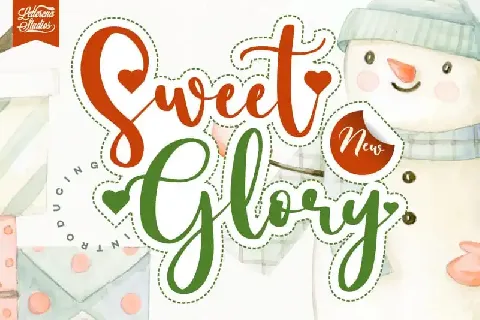 Sweet Glory Script font