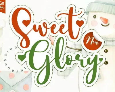 Sweet Glory Script font