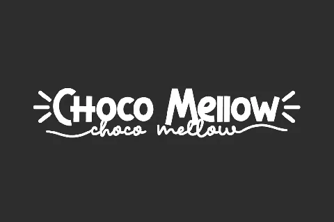 Choco Mellow font
