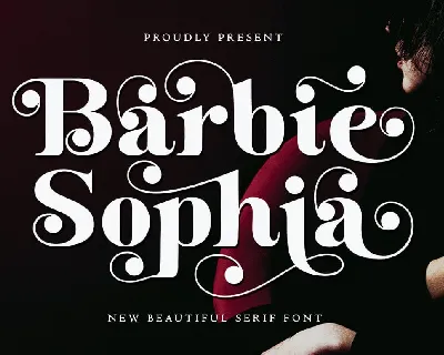 Barbie Sophia font