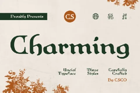 CS Charming font