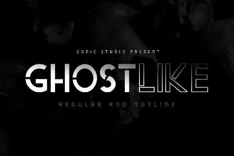 Ghostlike Demo font