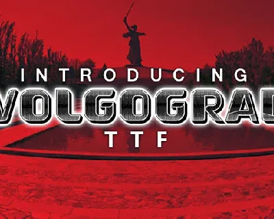 Volgograd font