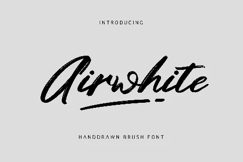 Airwhite font