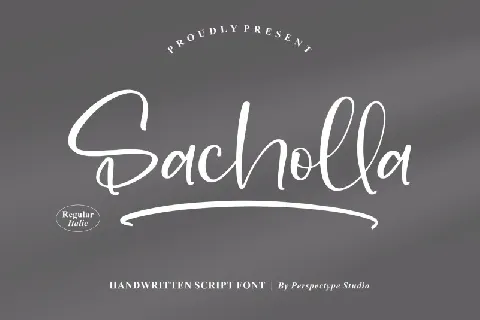 Sacholla font